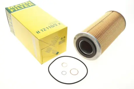 H121102X Фильтр масляный MB Integro 7.2D 06-/Man A22 12.8D 09-/A39 12.0D 04- MANN підбір по vin на Brocar