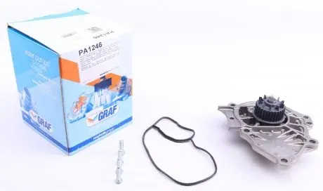 PA1246 Помпа воды Audi A3-A7/VW Golf VII/Passat VIII/Skoda Octavia IV 1.8-2.0TSI/TFSI 12- (29z)(B/B)(5 лоп) GRAF подбор по vin на Brocar