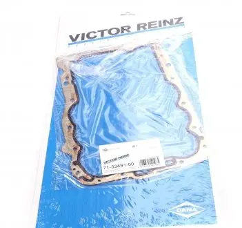 713349100 Прокладка поддона Opel Corsa/ Agila 1.0 12V 00- VICTOR REINZ підбір по vin на Brocar