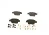 0986494030 Колодки гальмівні (задні) Fiat Bravo II 07-14/Stilo 01-08/Linea 07-/Multipla 99-10/Lancia Delta 08- BOSCH підбір по vin на Brocar