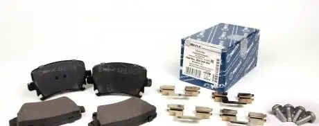 0252391417 Колодки гальмівні (задні) VW Caddy 03- MEYLE підбір по vin на Brocar
