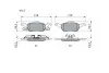 0986494284 Колодки тормозные (передние) Ford Focus 99-09 BOSCH підбір по vin на Brocar