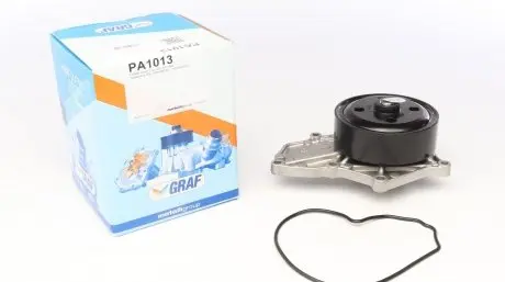 PA1013 Помпа води Honda Accord VII/FR-V 2.2i-CDTi 04-08/Civic VIII 2.2CTDi 06-/CR-V 05-10 (R/B) (7 лоп) GRAF підбір по vin на Brocar