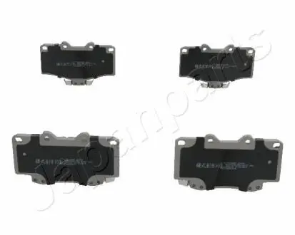 PA254AF Колодки тормозн.передн.Hilux II,LandCruiser,VW Taro,BMW E38 740 JAPANPARTS підбір по vin на Brocar