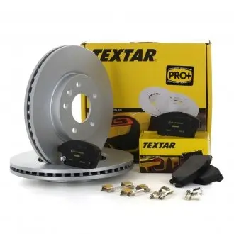92205605 Диск тормозной (передний) Opel Astra J 09- (300x26) PRO+ TEXTAR подбор по vin на Brocar