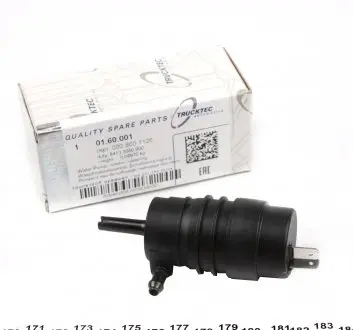 0160001 Насос омивача скла (моно) MB Sprinter/VW LT 96- (24V) TRUCKTEC підбір по vin на Brocar