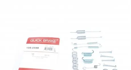 1050599 Гальмівні аксесуари QUICK BRAKE підбір по vin на Brocar