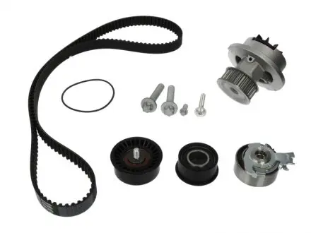 CT873WP4 Комплект ГРМ + помпа Opel Astra F/Vectra B 1.4/1.6 16V 94-05 (20x169z) CONTITECH підбір по vin на Brocar