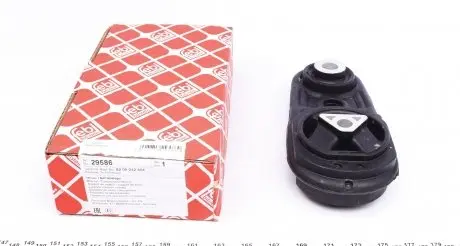 29586 Подушка двигуна (нижня) Renault Megane II/Scenic II 1.9dCi 02- (косточка) FEBI BILSTEIN підбір по vin на Brocar