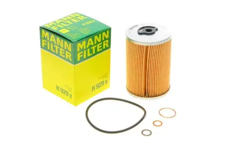H929X Фильтр масляный MB S-class (W116/W126) -91 (M100/M110/M116) MANN подбор по vin на Brocar