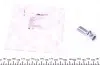 46632 Болт колеса VW Caddy/T5 03- (M14x1.5mm) FEBI BILSTEIN підбір по vin на Brocar