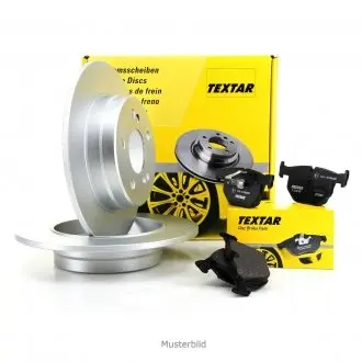 92255603 Диск тормозной (задний) Ford C-max/Focus II/Volvo C30/C70/S40/V50 04-12/V40 12-(280x10.9) PRO TEXTAR подбор по vin на Brocar
