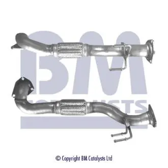 BM70563 Труба вихлопного газу BM CATALYSTS підбір по vin на Brocar