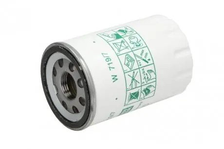 W7197 Фильтр масляный MANN підбір по vin на Brocar
