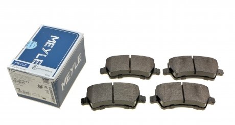 0252449617 Колодки гальмівні (задні) Ford Galaxy/S-Max 06-15/Volvo S60/S80/V60/V70/XC60/XC70 08-/Land Rover 11 MEYLE підбір по vin на Brocar