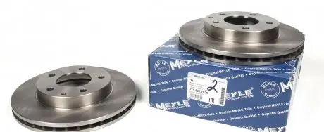 7155217028 Диск гальмівний (передній) Mazda 6/MX-6 1.8-2.0 92-02 (258x24) MEYLE підбір по vin на Brocar