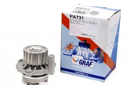 PA731 Помпа води GRAF PA731 GRAF подбор по vin на Brocar