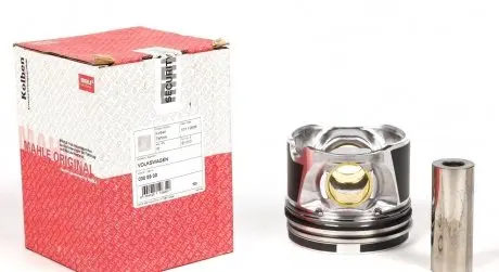 0305900 Поршень VW LT 2.5TDI (81.01mm/STD) (3-4-5 цилиндр) (прямой шатун) MAHLE / KNECHT підбір по vin на Brocar