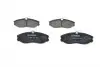 0986424204 Колодки гальмівні (передні) Nissan Terrano/Venette 94-02/Ford Maverick 93-98 BOSCH підбір по vin на Brocar