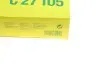 C27105 Фильтр воздушный Ford Focus 1.6TDCI 03-12/Mazda 3 1.6 D 04-09/Volvo S40 1.6 D 05-12 MANN підбір по vin на Brocar