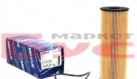 0140180002 Фільтр масляний MB (W124 280E/W124 300-24V) 89- MEYLE підбір по vin на Brocar