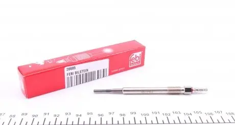 26685 Свічка розжарювання VW Caddy III 2.0SDI/TDI 04- FEBI BILSTEIN підбір по vin на Brocar