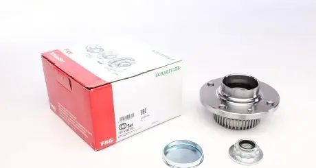 713610320 Подшипник ступицы (задней) VW Polo/Lupo 99-05 (к-кт) FAG подбор по vin на Brocar