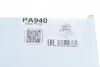 PA940 Помпа воды Opel Astra G/Combo/Meriva A/Vectra B 1.6 95-10 (19z) (R/B) (7 лоп) GRAF підбір по vin на Brocar