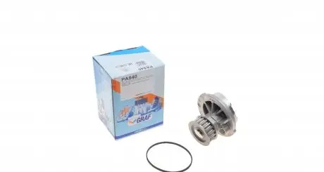 PA940 Помпа воды Opel Astra G/Combo/Meriva A/Vectra B 1.6 95-10 (19z) (R/B) (7 лоп) GRAF подбор по vin на Brocar