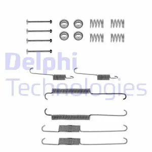 LY1167 Комплектующие, тормозная колодка DELPHI подбор по vin на Brocar