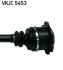 VKJC5453 Полуось лев. A4 2,4-2,8 96-, VW Passat -5 SKF підбір по vin на Brocar
