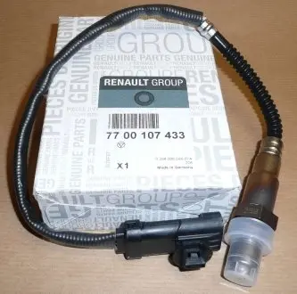 7700107433 Лямбда зонд Renault Kangoo/Trafic/Laguna 1.6-2.0 16V 01- RENAULT підбір по vin на Brocar