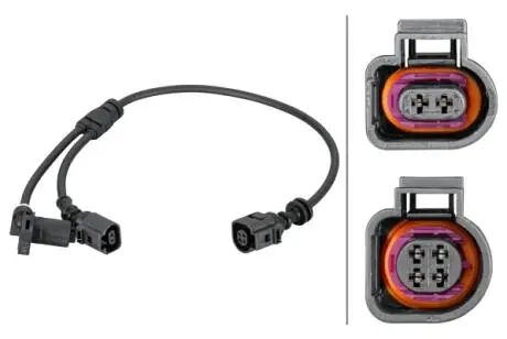 6PU012806661 Датчик ABS HELLA подбор по vin на Brocar