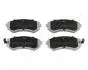 PP137AF Тормозные колодки передн.Almera -00, Patrol 2,8/3,0 97-. JAPANPARTS підбір по vin на Brocar