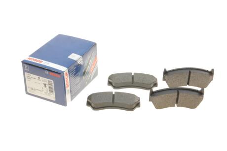 0986424369 Колодки тормозные (передние) Nissan Almera 95-01/Sunny 97-00 BOSCH підбір по vin на Brocar