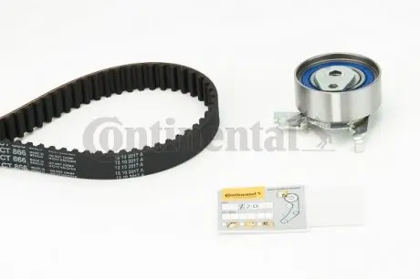 CT866K1 Комплект (ремінь+ролики) CONTITECH підбір по vin на Brocar