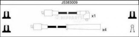 J5383009 Комплект кабелів запалювання NIPPARTS підбір по vin на Brocar