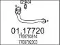 Передня труба вихл. системи 01.17720