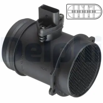 AF1056012B1 Витратомір повітря DELPHI підбір по vin на Brocar