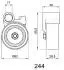BE244 Ролик натяж. ремня ГРМ LAND CRUISER 4,2TD 95.01- JAPANPARTS підбір по vin на Brocar