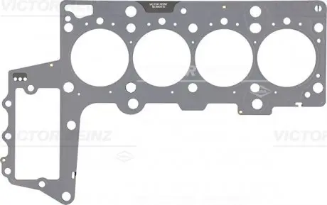 613645520 Прокладка ГБЦ BMW 3 (E46/E90)/5 (E60) 1.8-2.0 d 01-08 (3метки) (1.65mm), M47 D20 VICTOR REINZ подбор по vin на Brocar