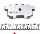 0252171914PD Колодки гальмівні (задні) Honda Accord IV/V/Civic VI/VII/VIII MEYLE підбір по vin на Brocar
