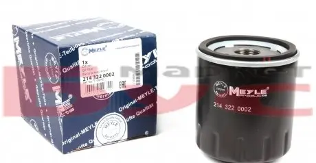 2143220002 Фильтр масляный Citroen Berlingo/Peugeot Partner/Fiat Scudo 1.8/1.9D/1.4i/1.8i 96-99 MEYLE подбор по vin на Brocar
