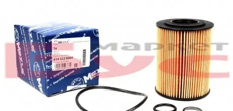 6143220004 Фільтр масляний Opel Combo 1.7CDTI MEYLE підбір по vin на Brocar