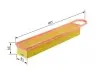 F026400050 Фильтр воздушный Citroen Berlingo/ Mini Cooper/ Peugeot 207/ 208 1.4-1.6 08- BOSCH підбір по vin на Brocar