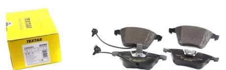 2395001 Колодки тормозные (передние) Audi A4/A6/A8 02- (Teves) Q+ (с датчиками/L=210mm) TEXTAR подбор по vin на Brocar