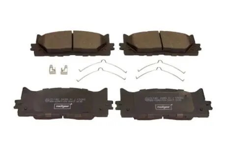191461 Комплект гальмівних колодок, дискове гальмо MAXGEAR підбір по vin на Brocar