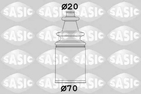 2873833 Пильник шруса SASIC підбір по vin на Brocar