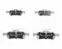 PP225AF TOYOTA Тормозные колодки задн.Yaris 05-,Honda Civic IX 12- JAPANPARTS підбір по vin на Brocar
