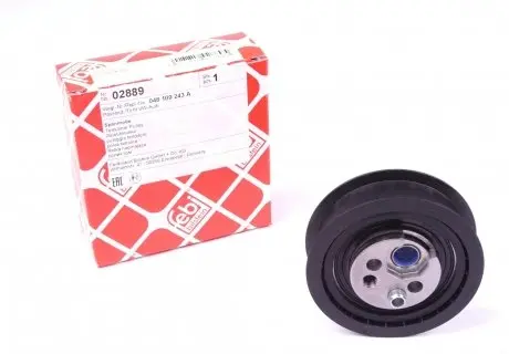 02889 Ролик ГРМ FEBI BILSTEIN 02889 FEBI BILSTEIN підбір по vin на Brocar